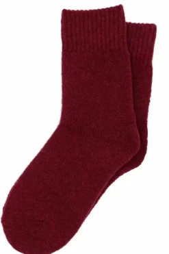 Danefæ Socken Und Strümpfe>Danish Winter Wool Socks Red