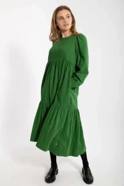 Danefæ Kleider>Danoktober Cord Dress Fall Jungle