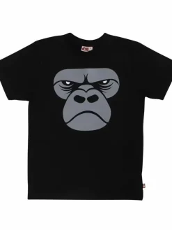 Danefæ T-Shirts>Dyrmande T Black Zoomgorilla
