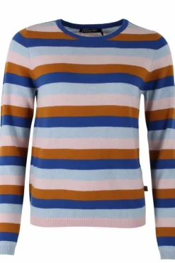 Danefæ Strickwaren>Ess - Bliss Merino Sweater Gentle Stripe