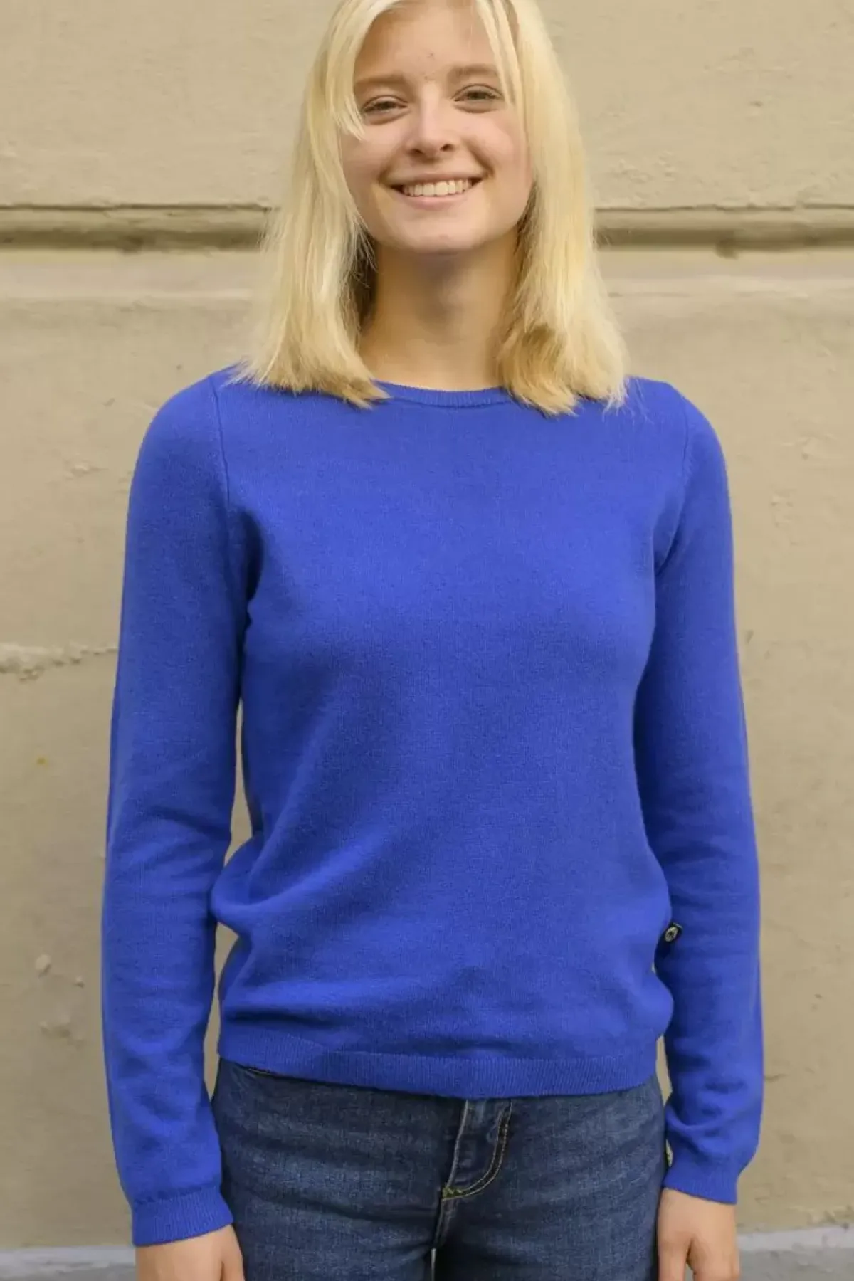 Danefæ Strickwaren>Ess - Bliss Merino Sweater Royal Blue