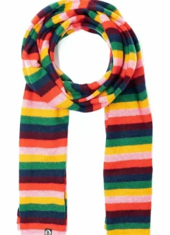 Danefæ Schals>Ess - Cashmere Hug Scarf Fuzzy Rainbow