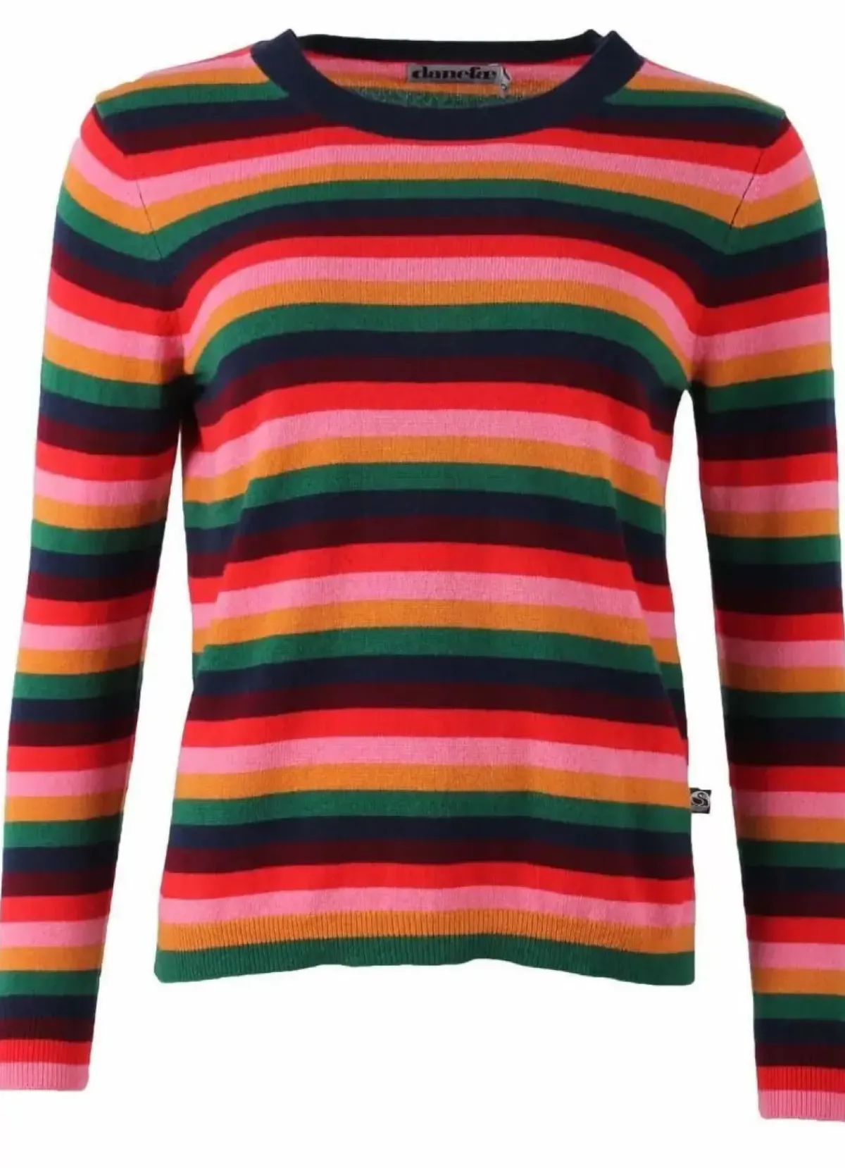 Danefæ Strickwaren>Ess - Cashmere Kiss Sweater Fuzzy Rainbow