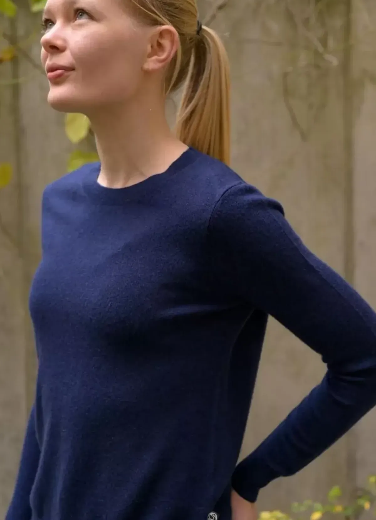 Danefæ Strickwaren>Ess - Cashmere Kiss Sweater Navy