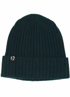 Danefæ Mützen/Hute>Ess - Cashmere Rib Beanie Black Green
