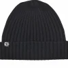 Danefæ Mützen/Hute>Ess - Cashmere Rib Beanie Black