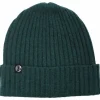 Danefæ Mützen/Hute>Ess - Cashmere Rib Beanie Deep Forest