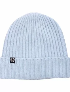 Danefæ Mützen/Hute>Ess - Cashmere Rib Beanie Pastel Blue