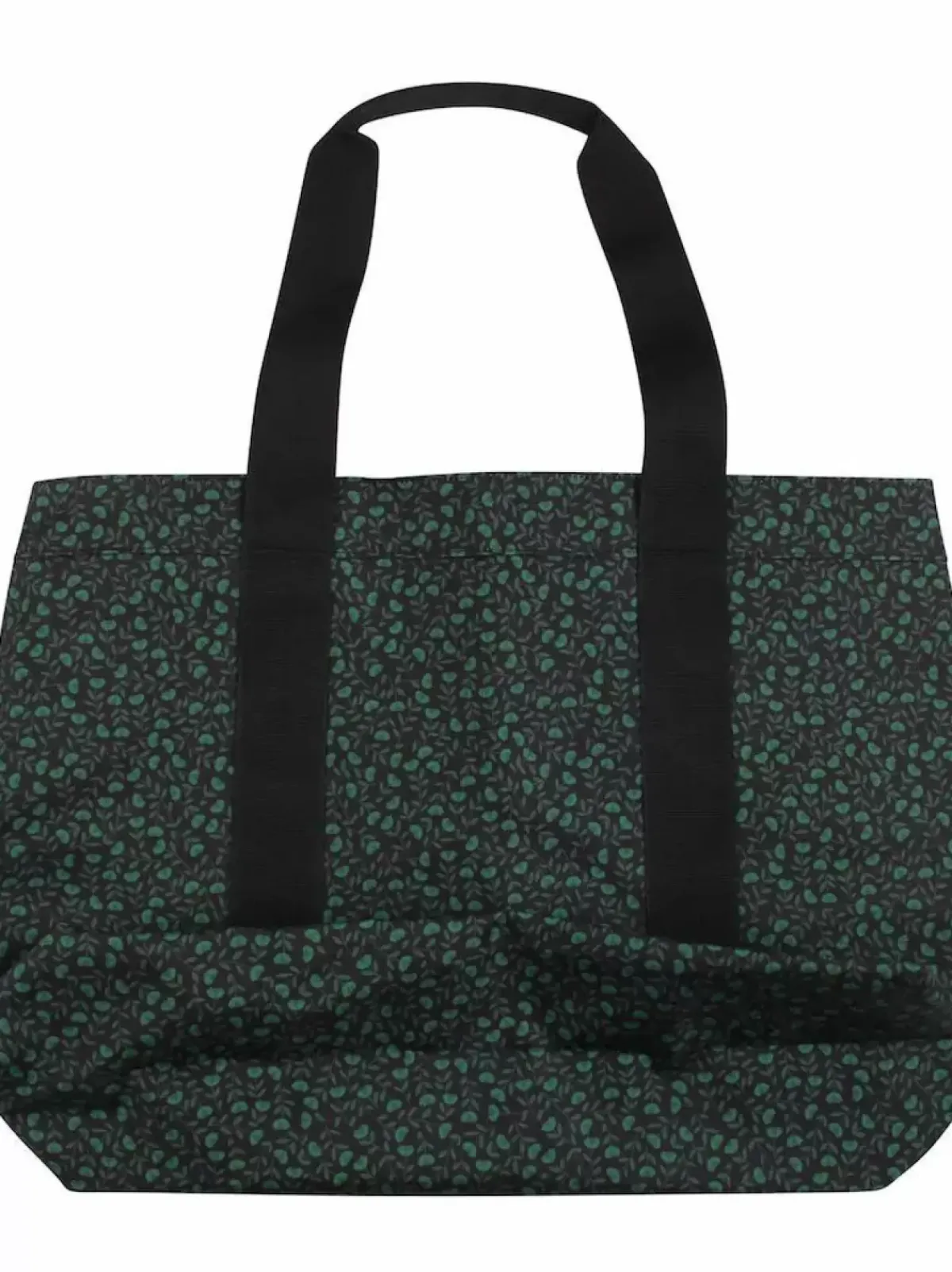 Danefæ Taschen>Ess - Danaskepot Tote Black/Khaki Fleurie