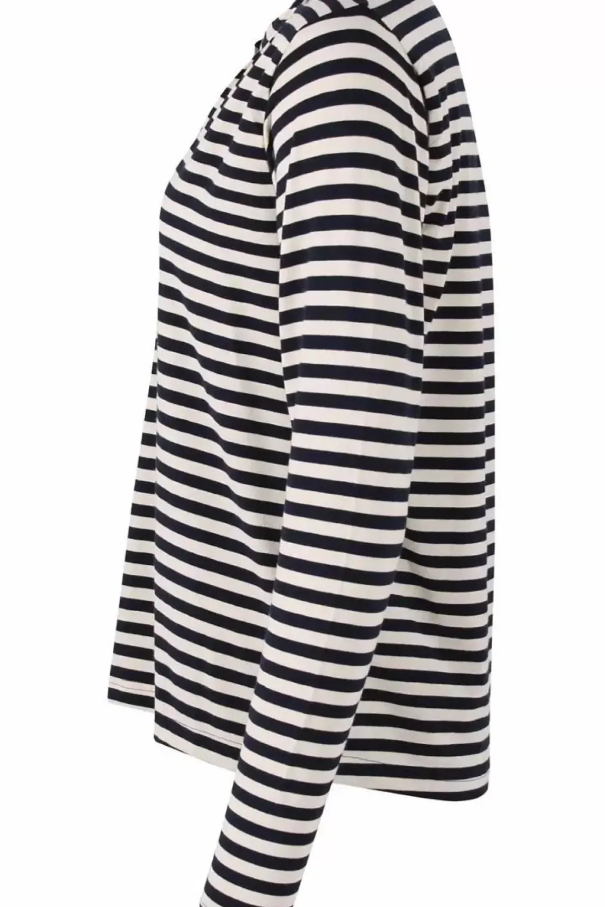 Danefæ Hemden Und Shirts>Ess - Danebaba Wool Blouse Navy/Chalk