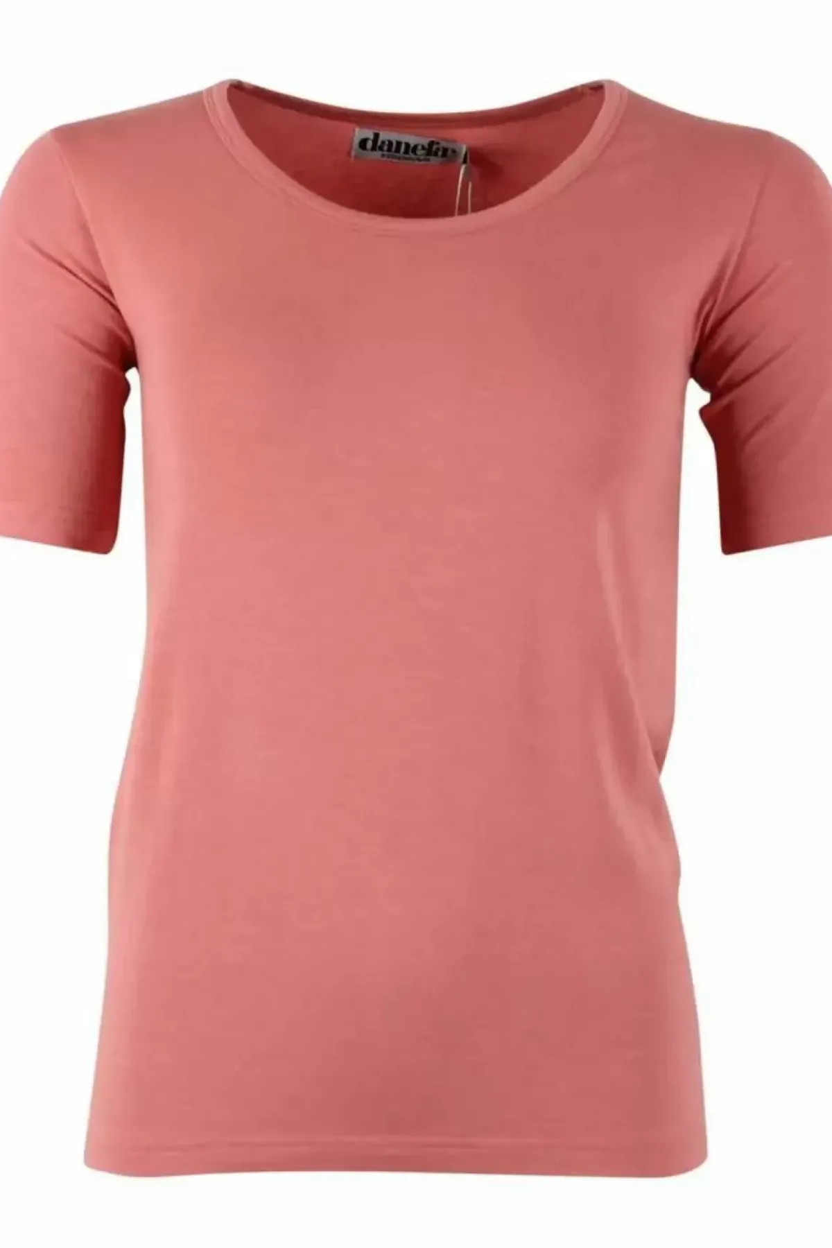 Danefæ T-Shirts>Ess - Danemimi Wool Ss Old Rose