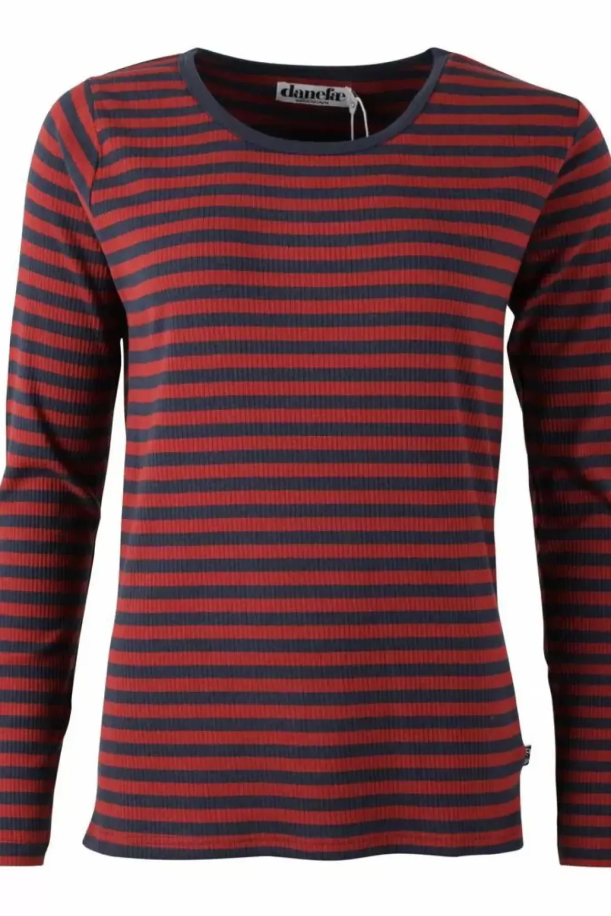 Danefæ Hemden Und Shirts>Ess - Danepartner Ls Dk Navy/Redwine