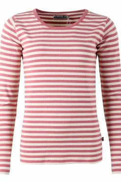 Danefæ Hemden Und Shirts>Ess - Danepartner Ls Old Rose/Chalk