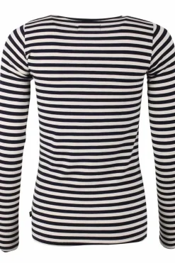 Danefæ Hemden Und Shirts>Ess - Danepartner Wool Ls Navy/Chalk