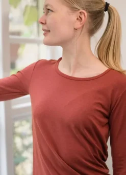 Danefæ Hemden Und Shirts>Ess - Danepartner Wool Ls Rose Tile