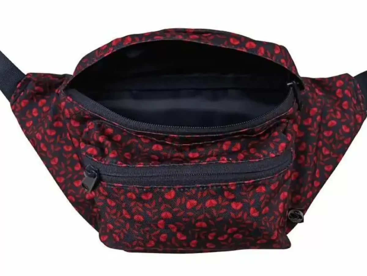 Danefæ Taschen>Ess - Danesnehvide Fannypack Dark Navy Fleurie