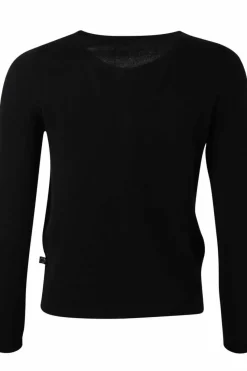 Danefæ Cardigan>Ess - Forget Me Not Merino Cardigan Black