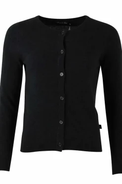 Danefæ Cardigan>Ess - Forget Me Not Merino Cardigan Deep Forest