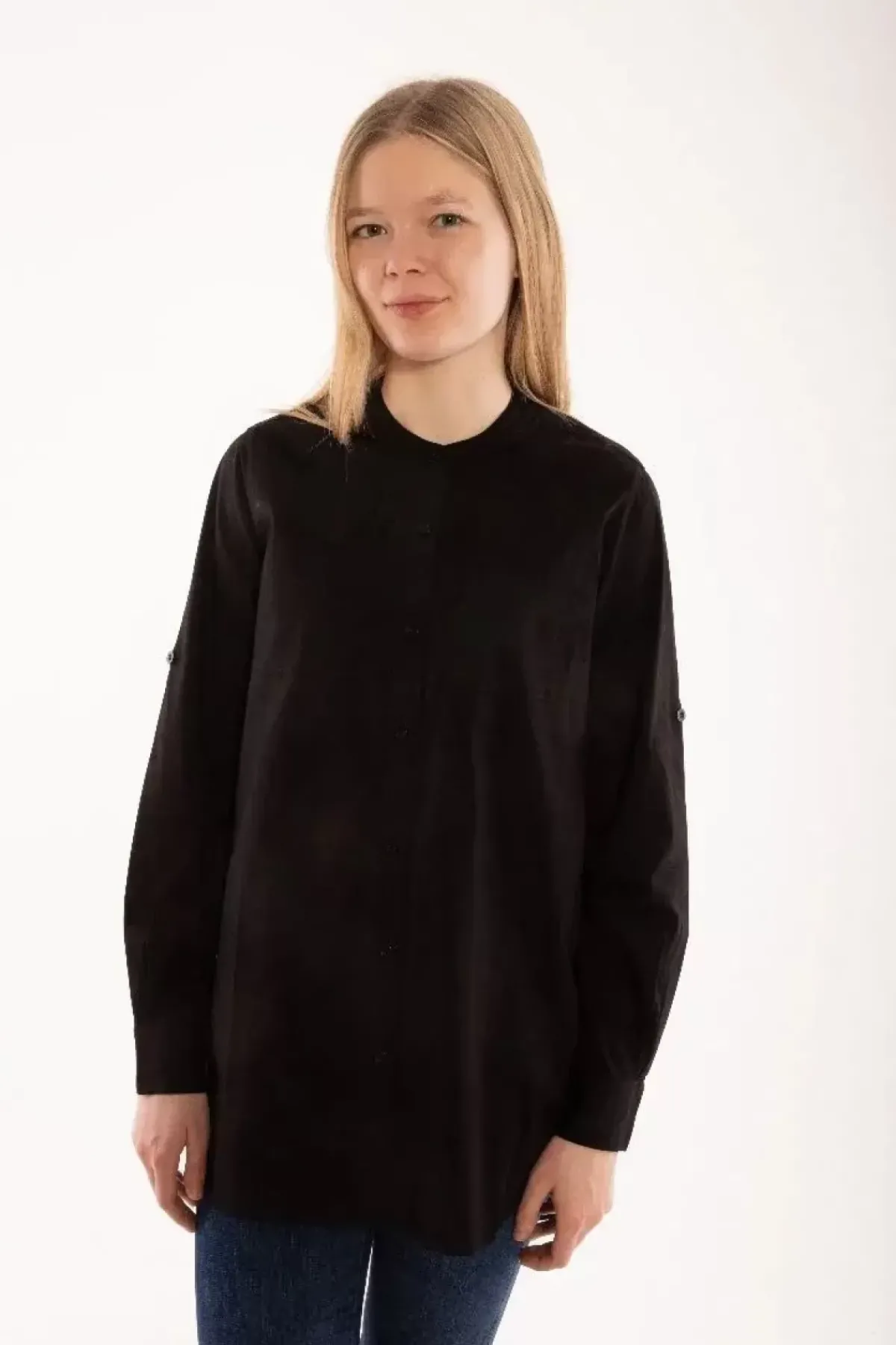 Danefæ Blusen>Ess - Joy Poplin Shirt Black