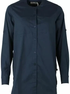 Danefæ Blusen>Ess - Joy Poplin Shirt Navy