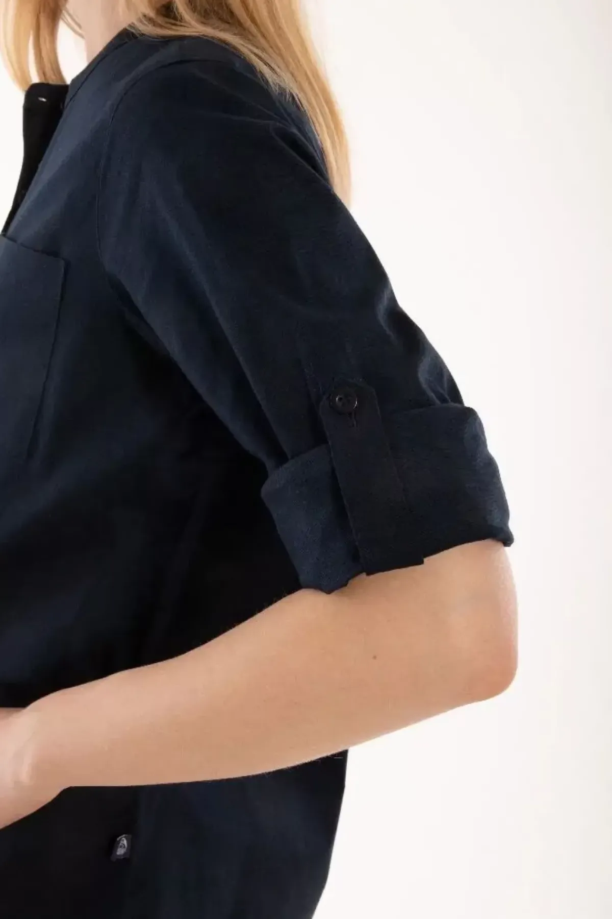 Danefæ Blusen>Ess - Joy Poplin Shirt Navy