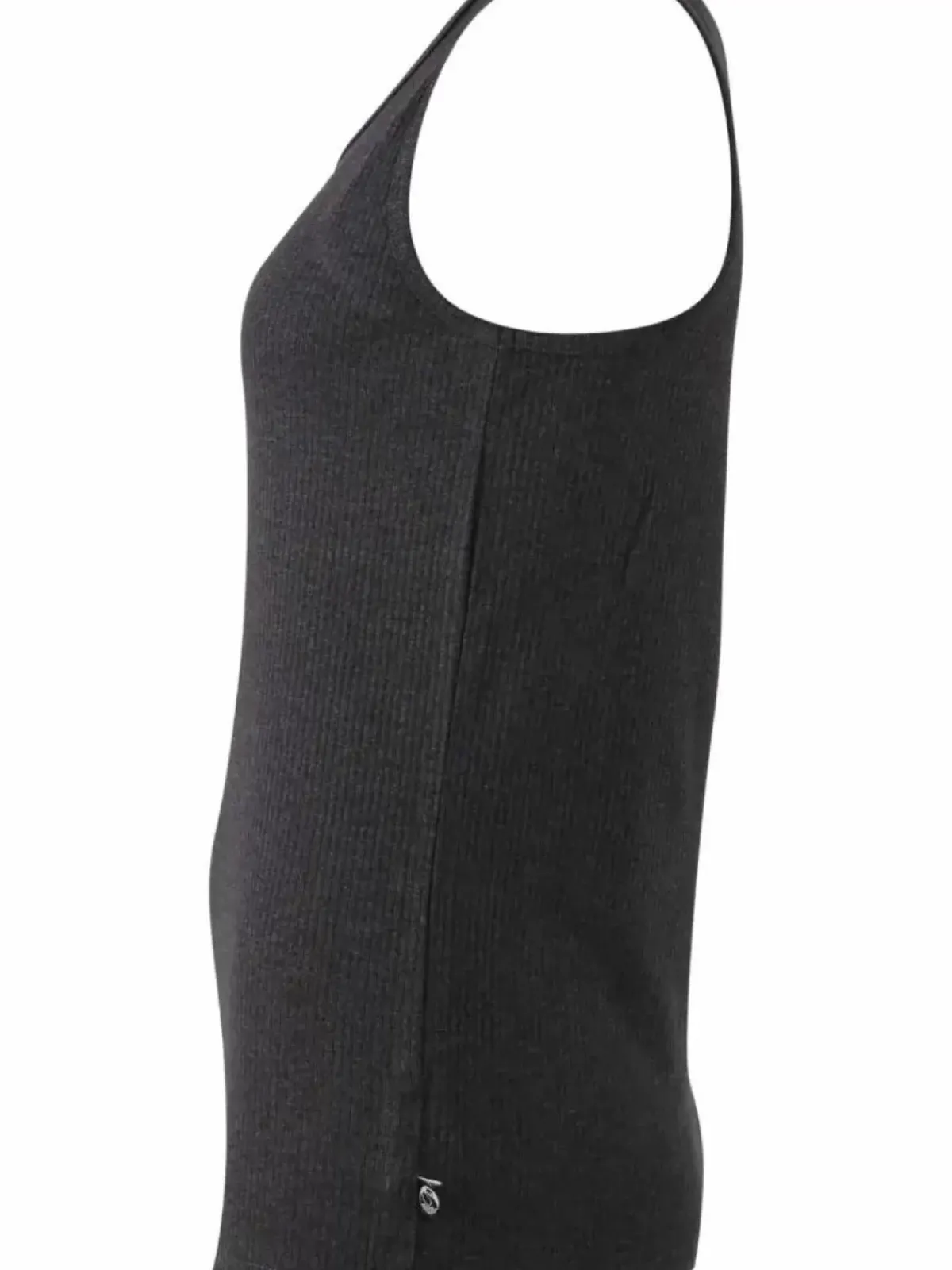 Danefæ Tops>Ess - Organic Danallinge Top Dark Hthr Grey