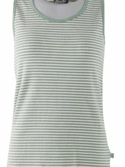 Danefæ Tops>Ess - Organic Danallinge Top Dry Sage/Chalk