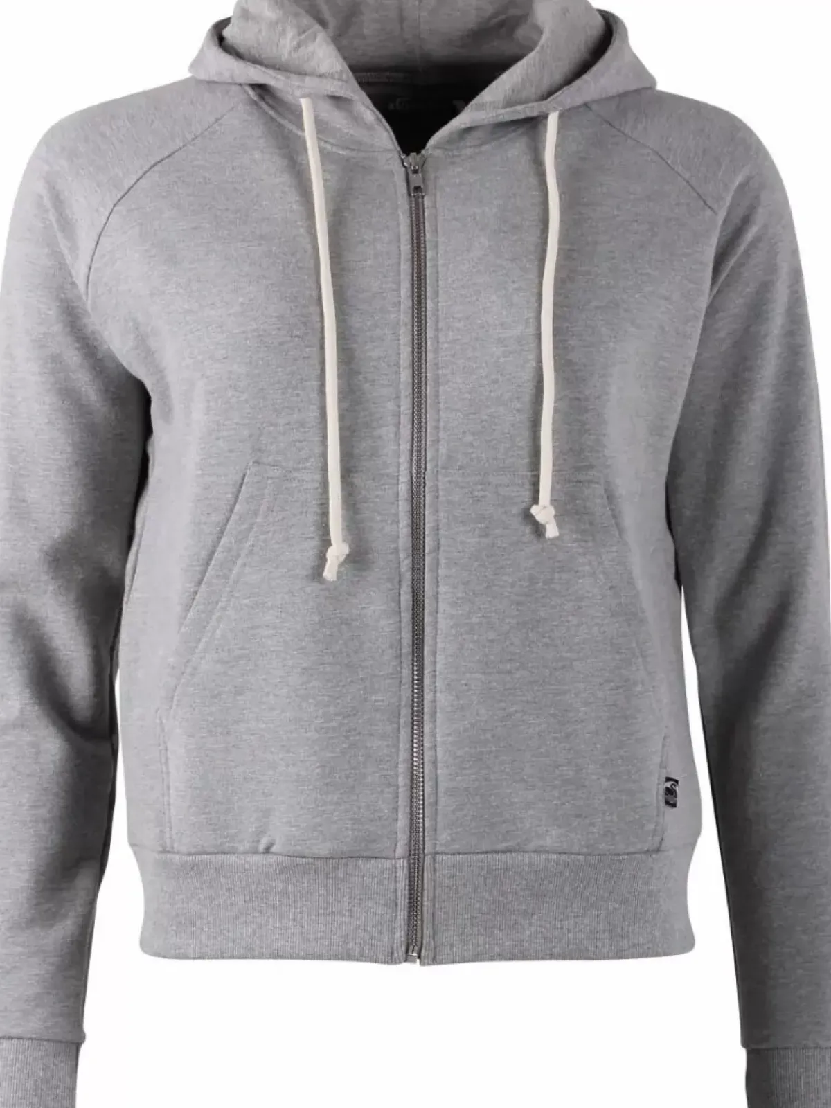 Danefæ Sweatshirts>Ess - Organic Danebalance Zip-Up Heather Grey