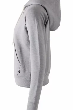 Danefæ Sweatshirts>Ess - Organic Danebalance Zip-Up Heather Grey