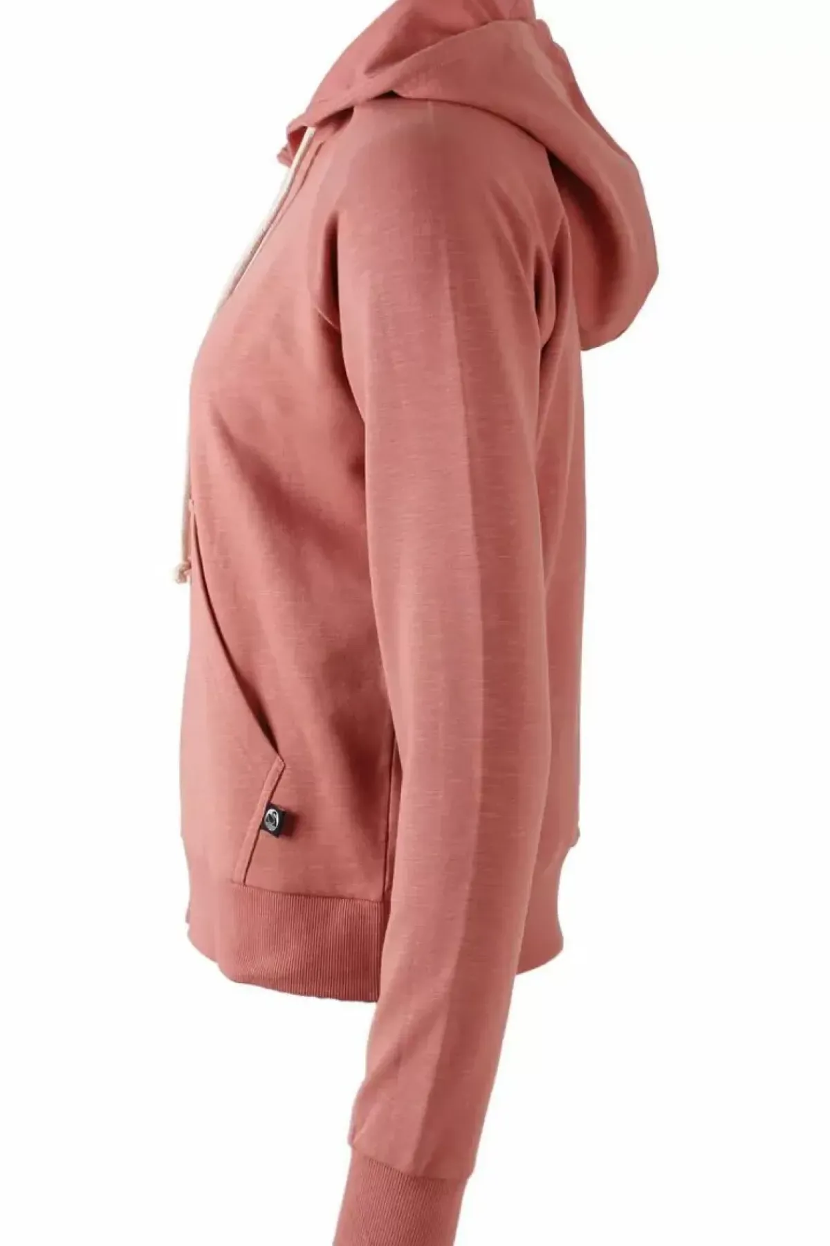 Danefæ Sweatshirts>Ess - Organic Danebalance Zip-Up Grey Rose