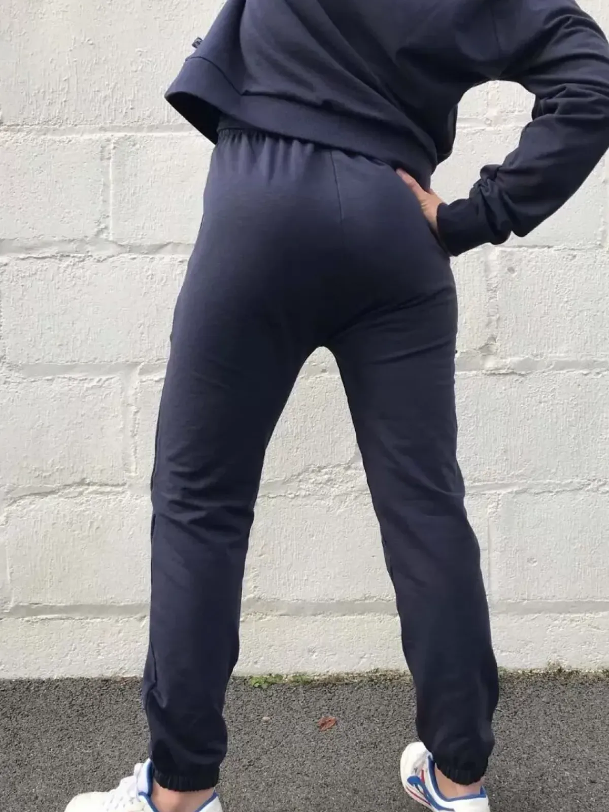 Danefæ Hosen>Ess - Organic Danedetox Sweatpants Dk Navy