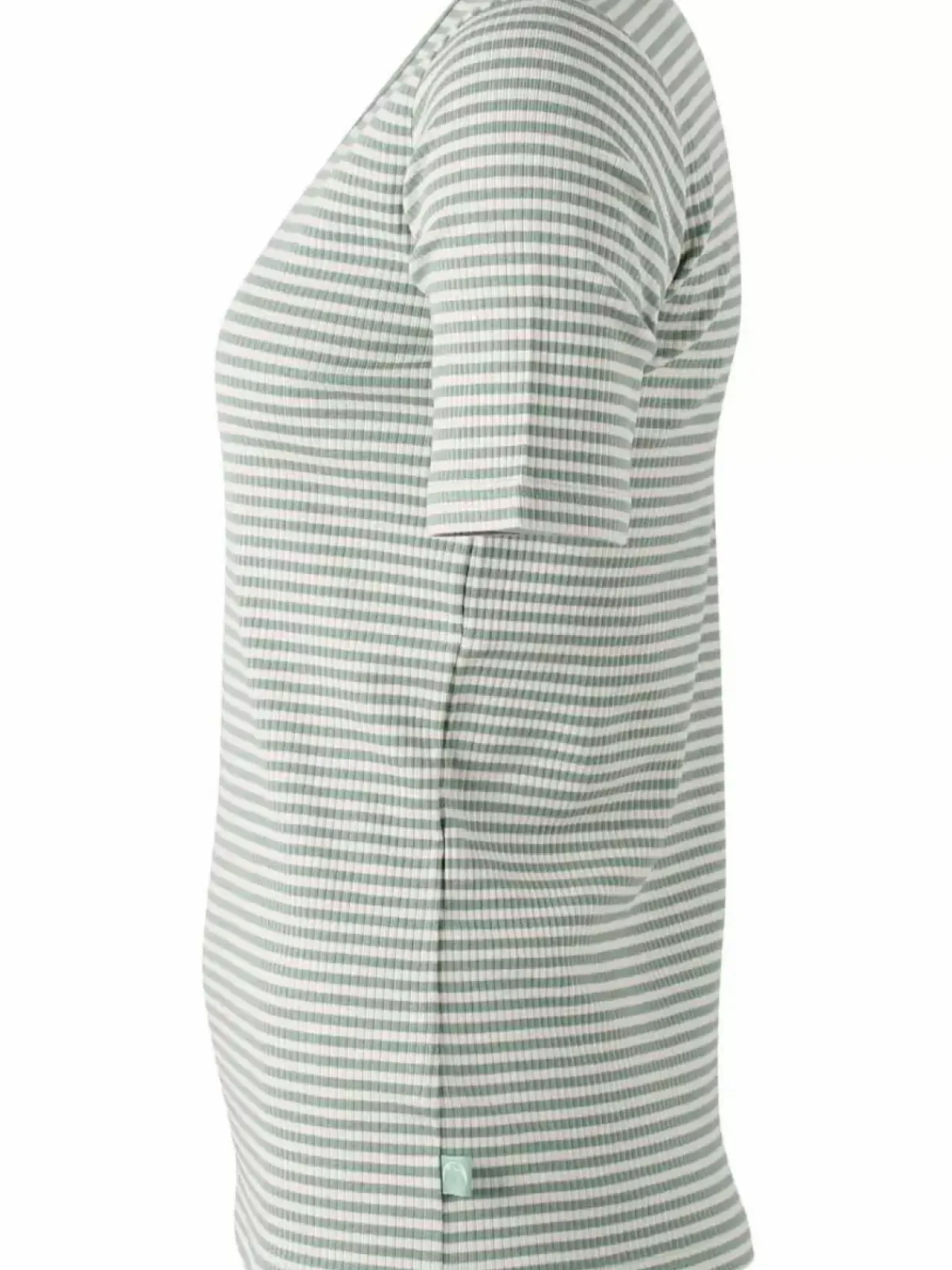 Danefæ T-Shirts>Ess - Organic Danegudhjem Tee Dry Sage/Chalk