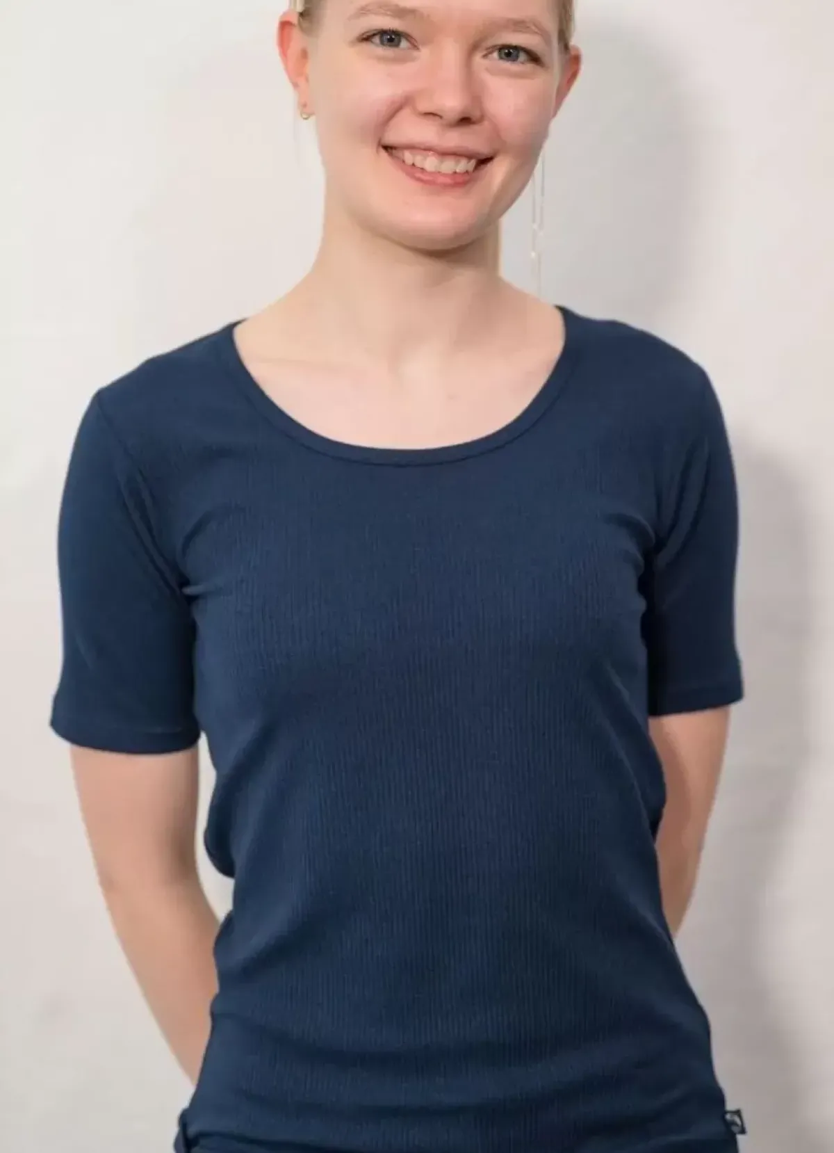 Danefæ T-Shirts>Ess - Organic Danegudhjem Tee Navy