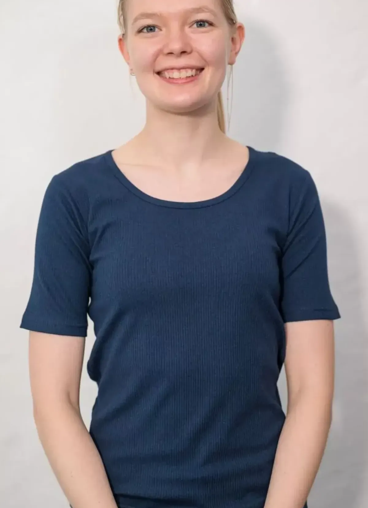 Danefæ T-Shirts>Ess - Organic Danegudhjem Tee Navy