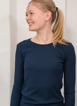 Danefæ Hemden Und Shirts>Ess - Organic Danepartner Ls Navy