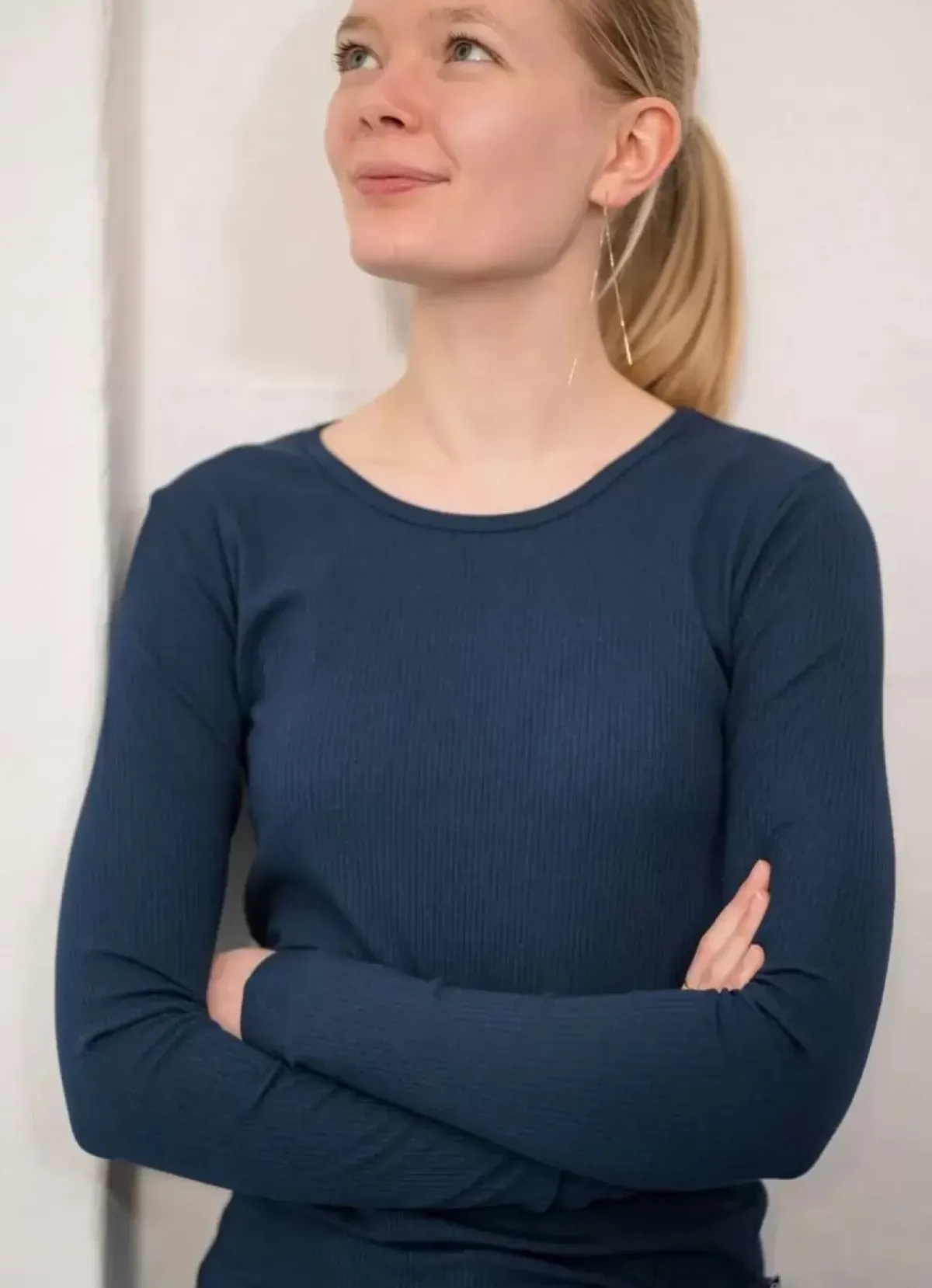 Danefæ Hemden Und Shirts>Ess - Organic Danepartner Ls Navy