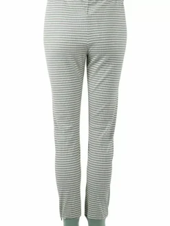 Danefæ Hosen>Ess - Organic Danesandvig Loungepants Dry Sage/Chalk