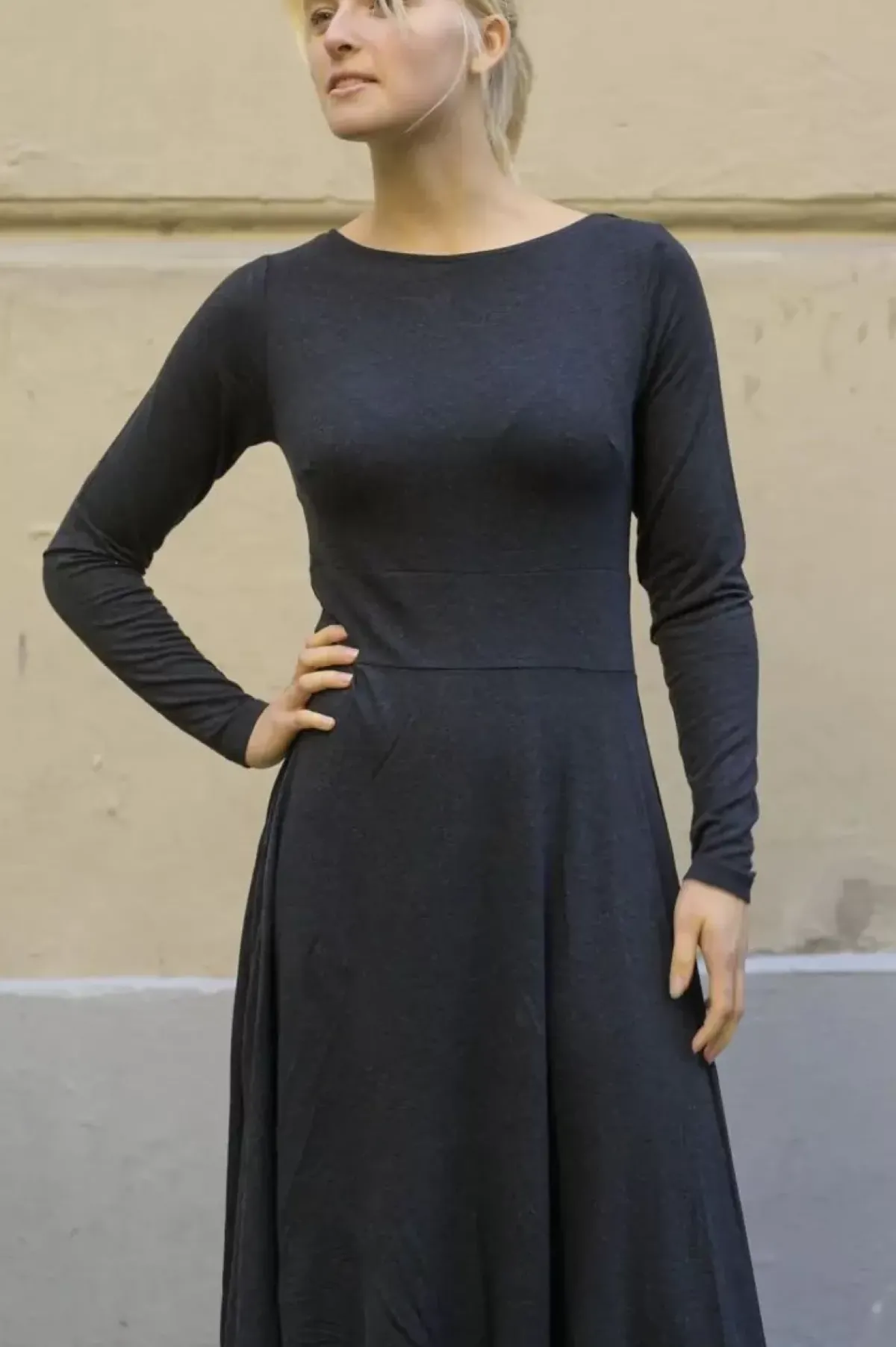 Danefæ Kleider>Ess - Sisse Wool Dress Black