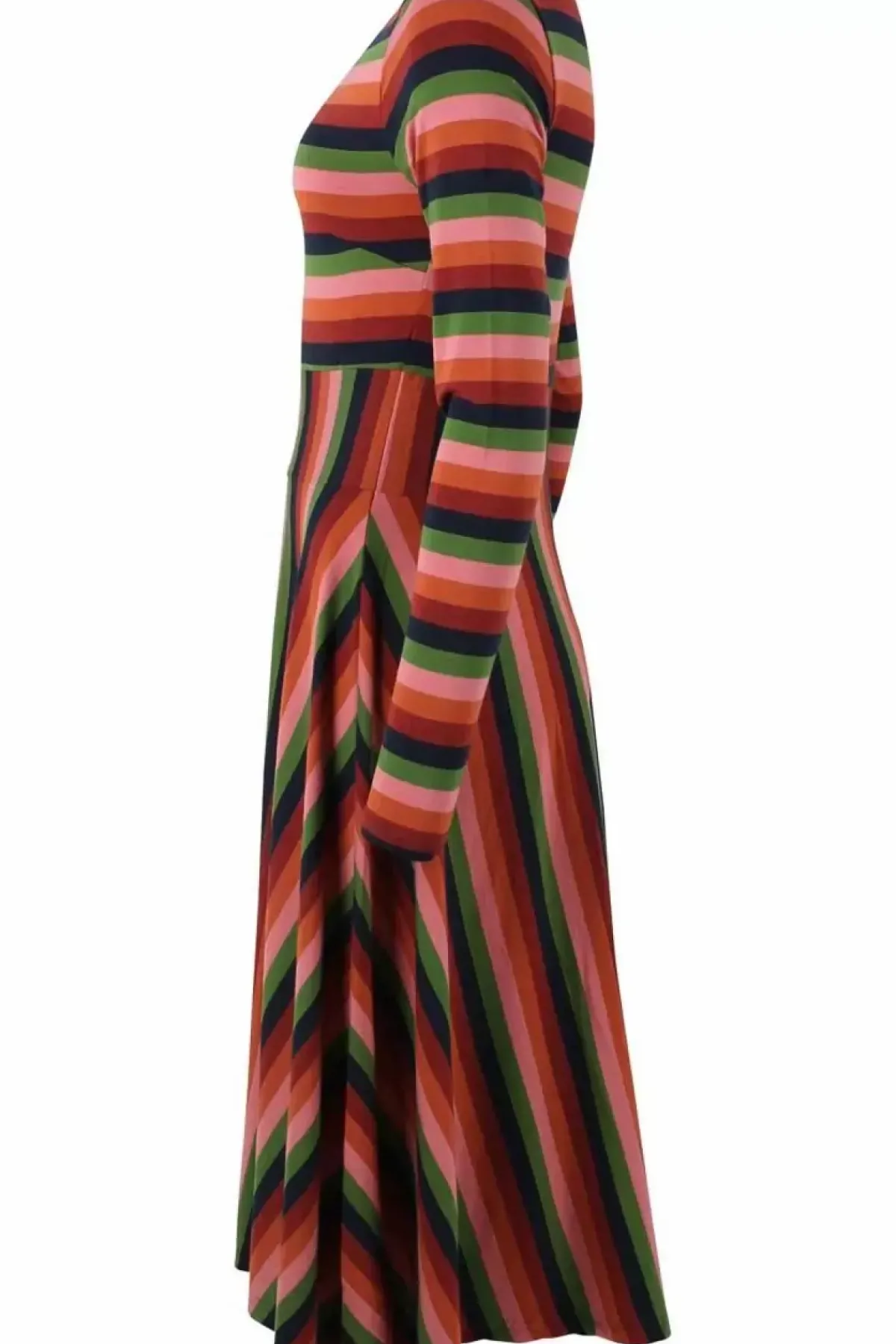 Danefæ Kleider>Ess - Sisse Wool Dress Comfort Stripe
