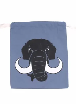 Danefæ Taschen>Fruit/Gift Bag Greyblue Elefant