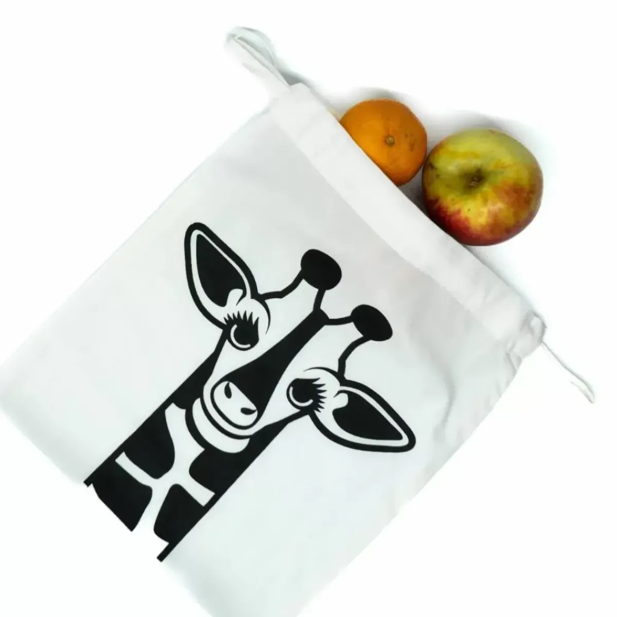 Danefæ Taschen>Fruit/Gift Bag Offwhite Giraf