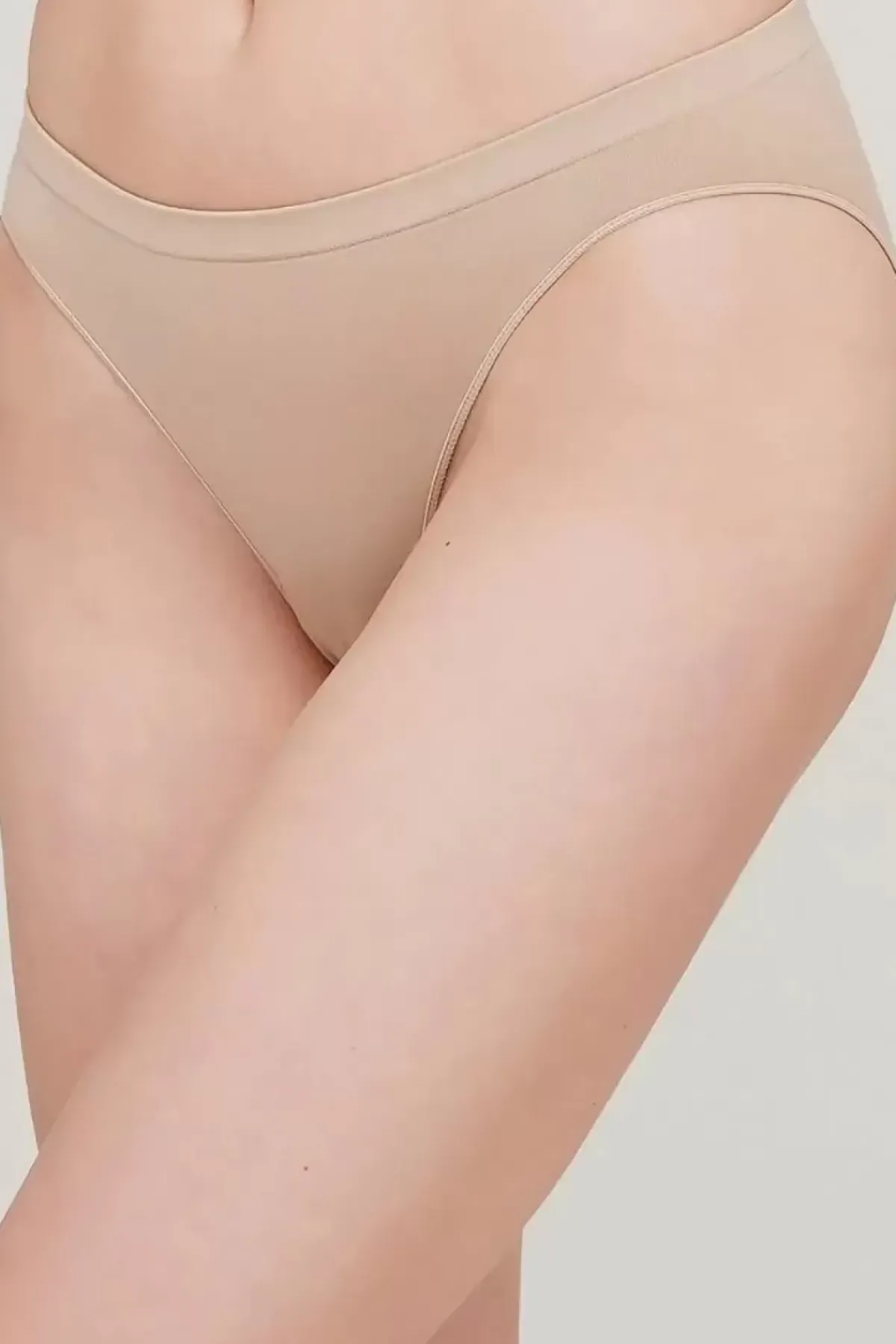Danefæ Unterwäsche>Giulia Hi-Leg Briefs Natural