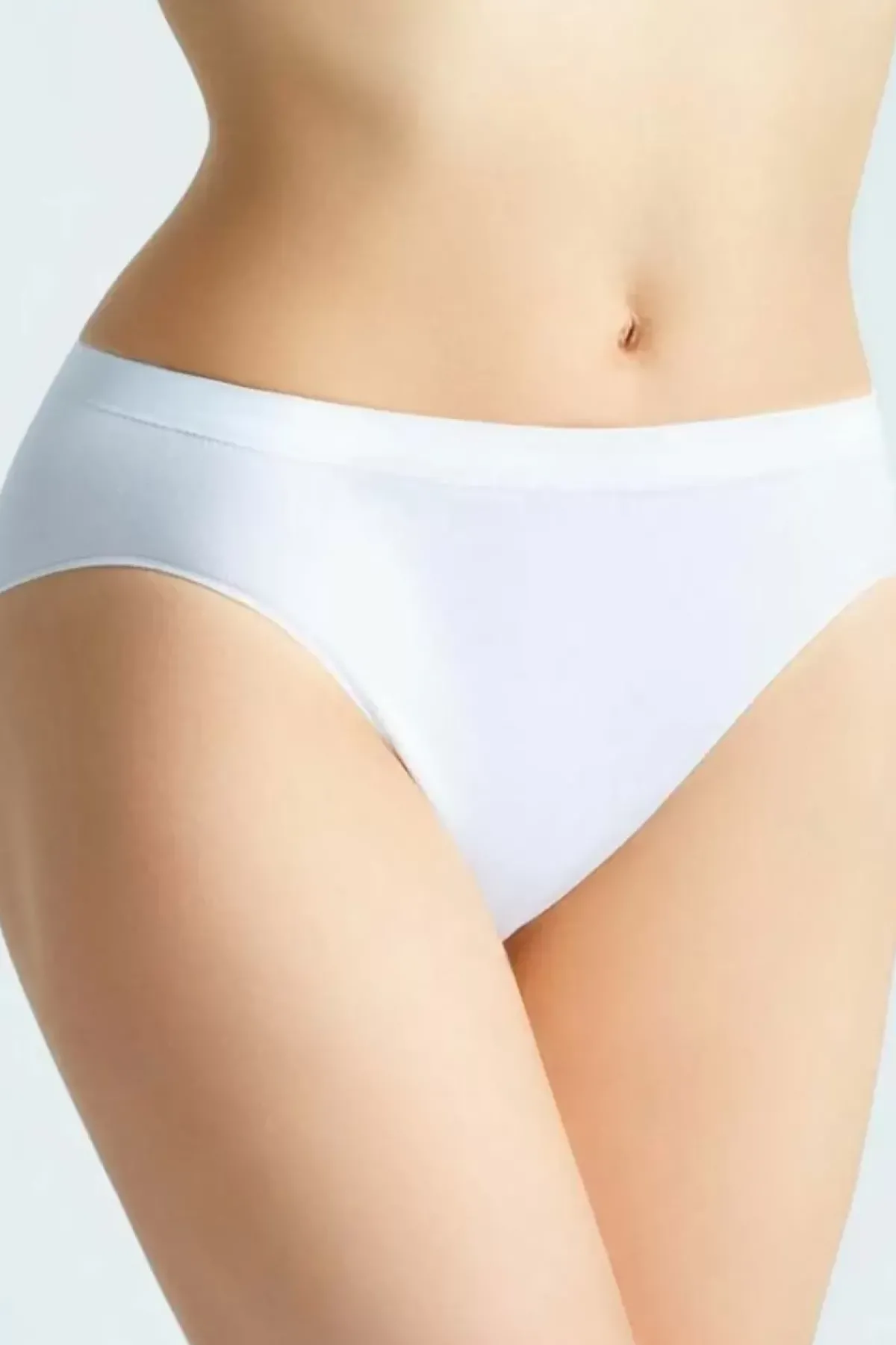 Danefæ Unterwäsche>Giulia Hi-Leg Briefs White