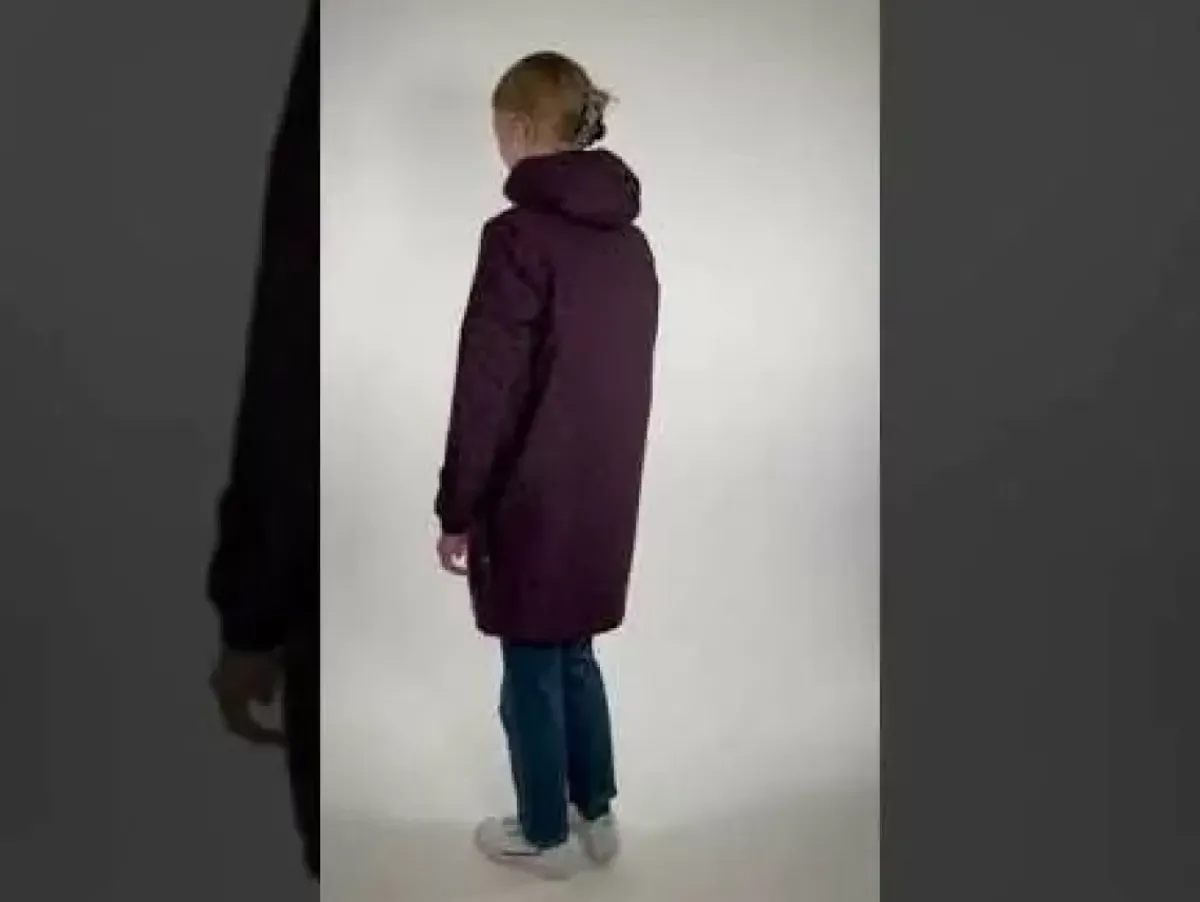 Danefæ Winterjacken>Gurli Winter Parka Black Fleurie