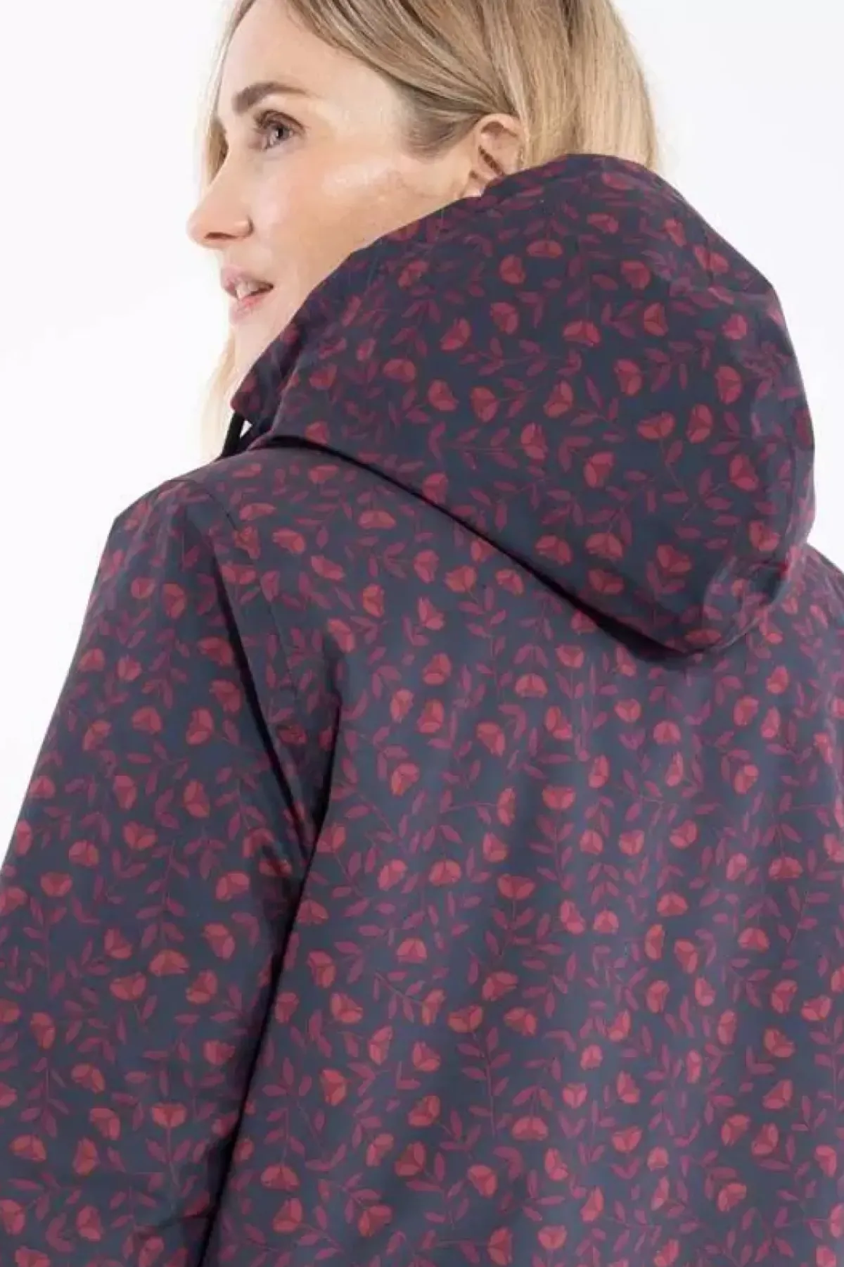 Danefæ Winterjacken>Gurli Winter Parka Black Fleurie