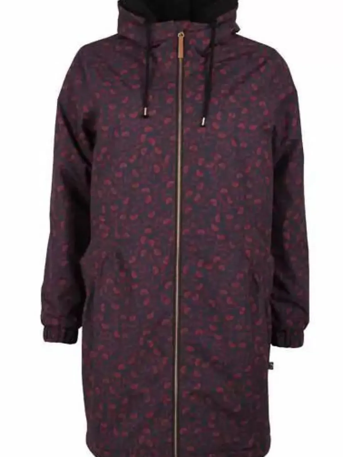 Danefæ Winterjacken>Gurli Winter Parka Black Fleurie