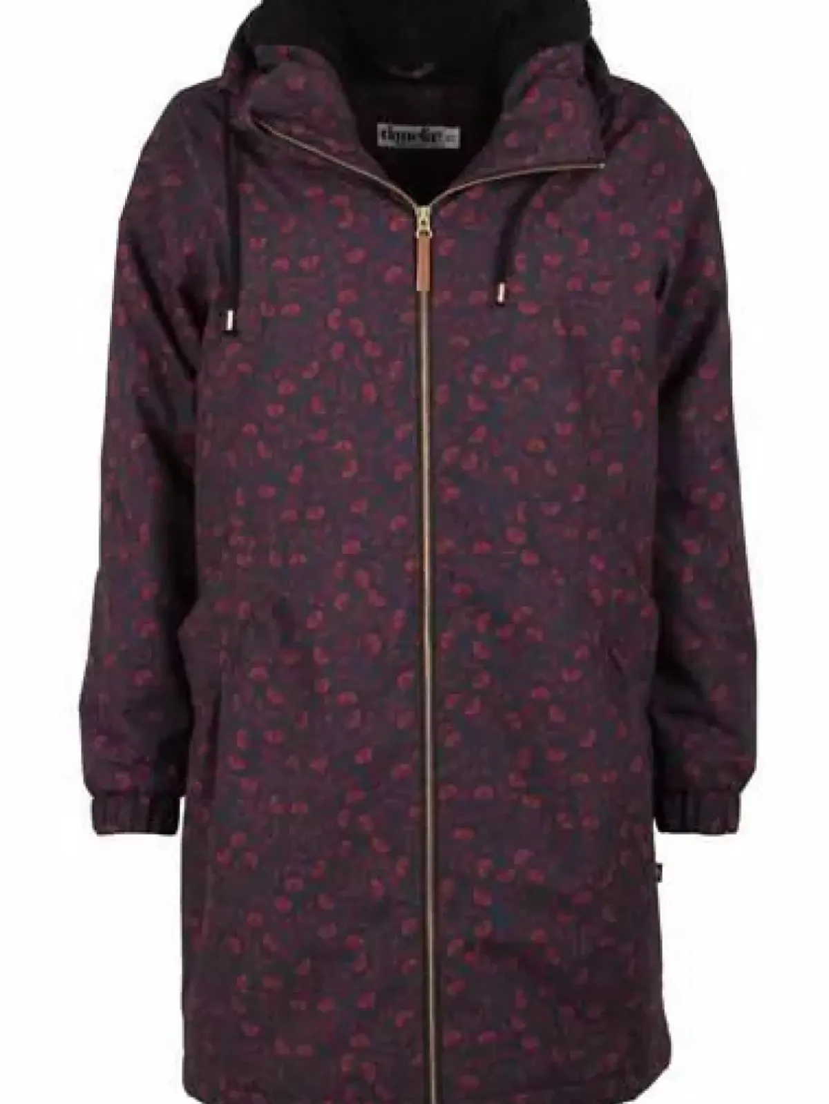 Danefæ Winterjacken>Gurli Winter Parka Black Fleurie