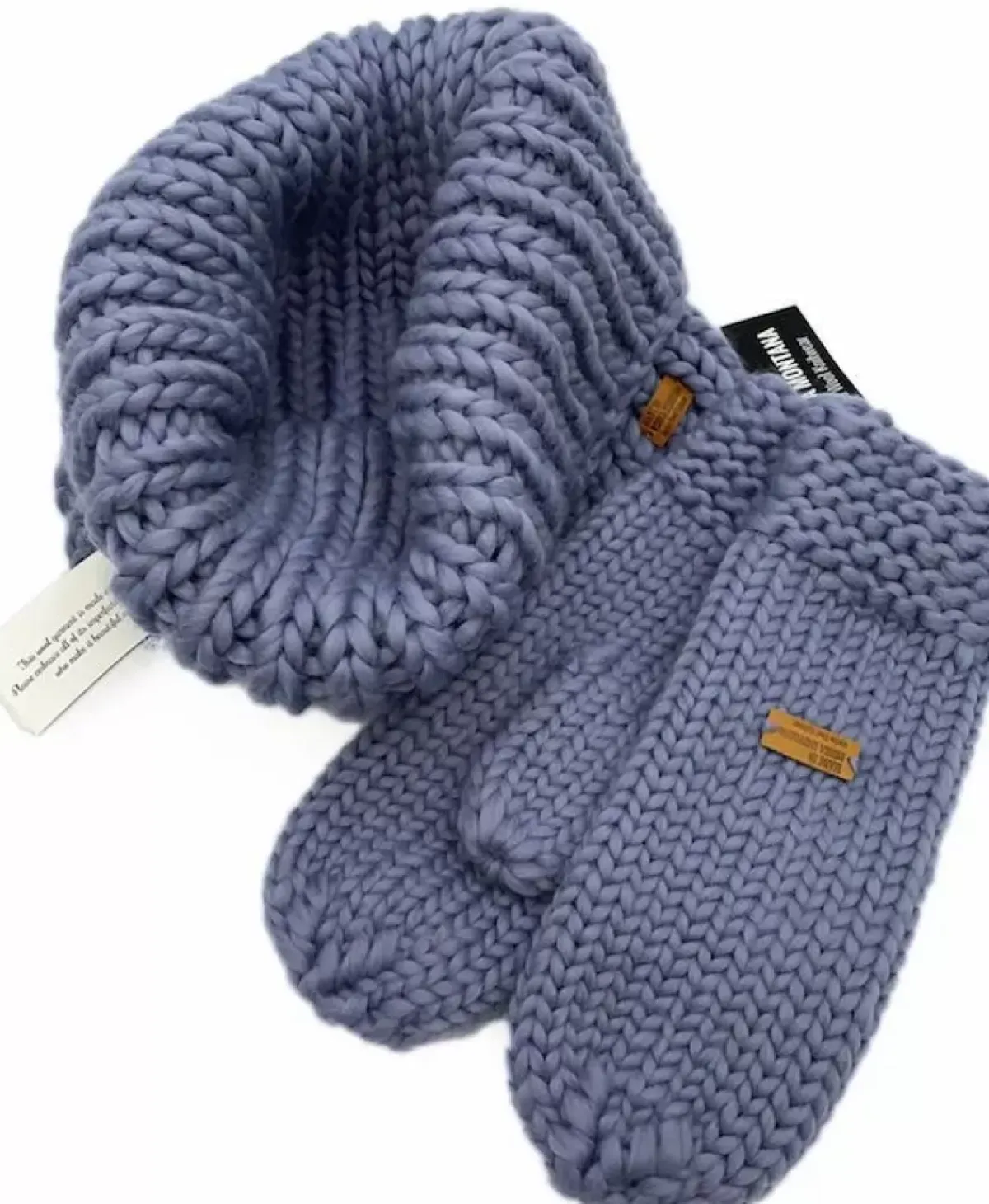 Danefæ Handschuhe>Handstrikket Merinould Vanter Sleet