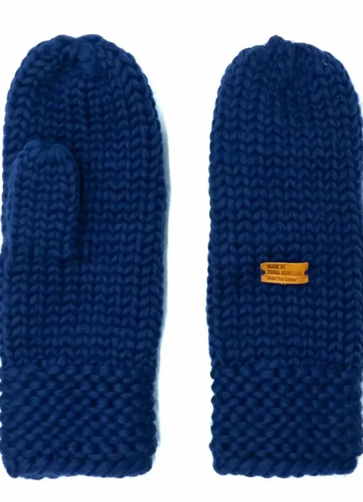 Danefæ Handschuhe>Handstrikket Merinould Vanter Navy