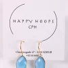 Danefæ Schmuck>Happy Hoop Cph Frida Bla Calcedon